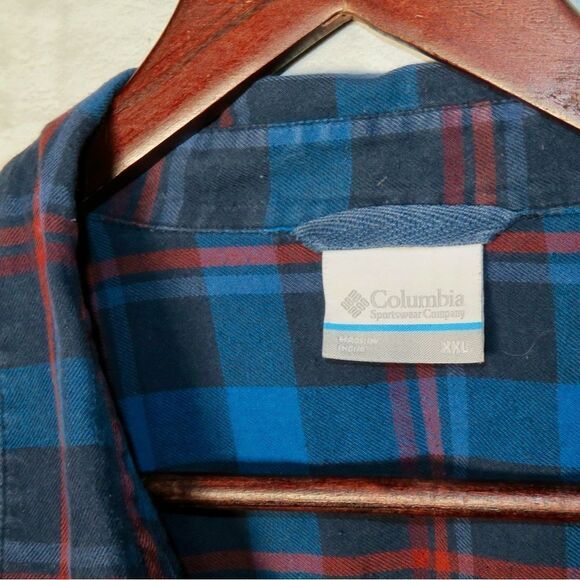 Columbia long sleeve casual down button - Picture 3 of 4